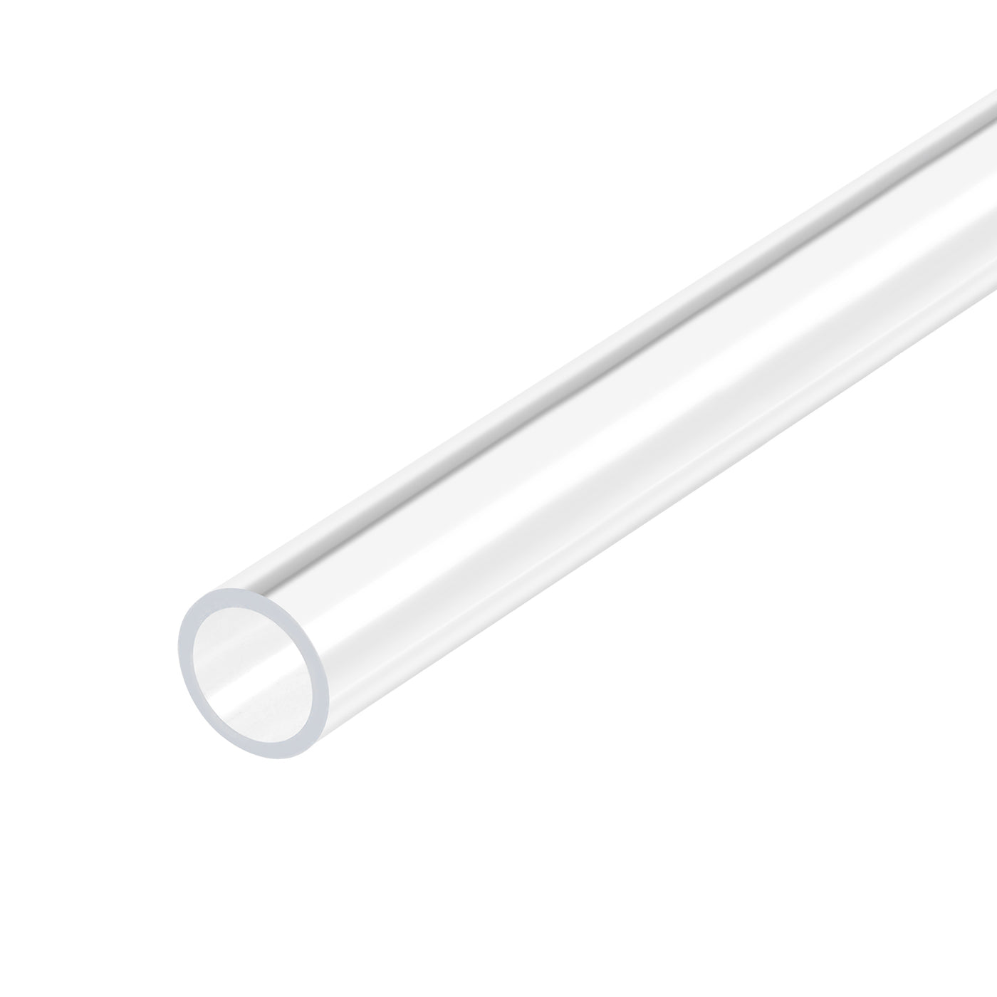 Harfington Acrylic Pipe Rigid Round Tubes for Lamps and Lanterns Water Cooling System