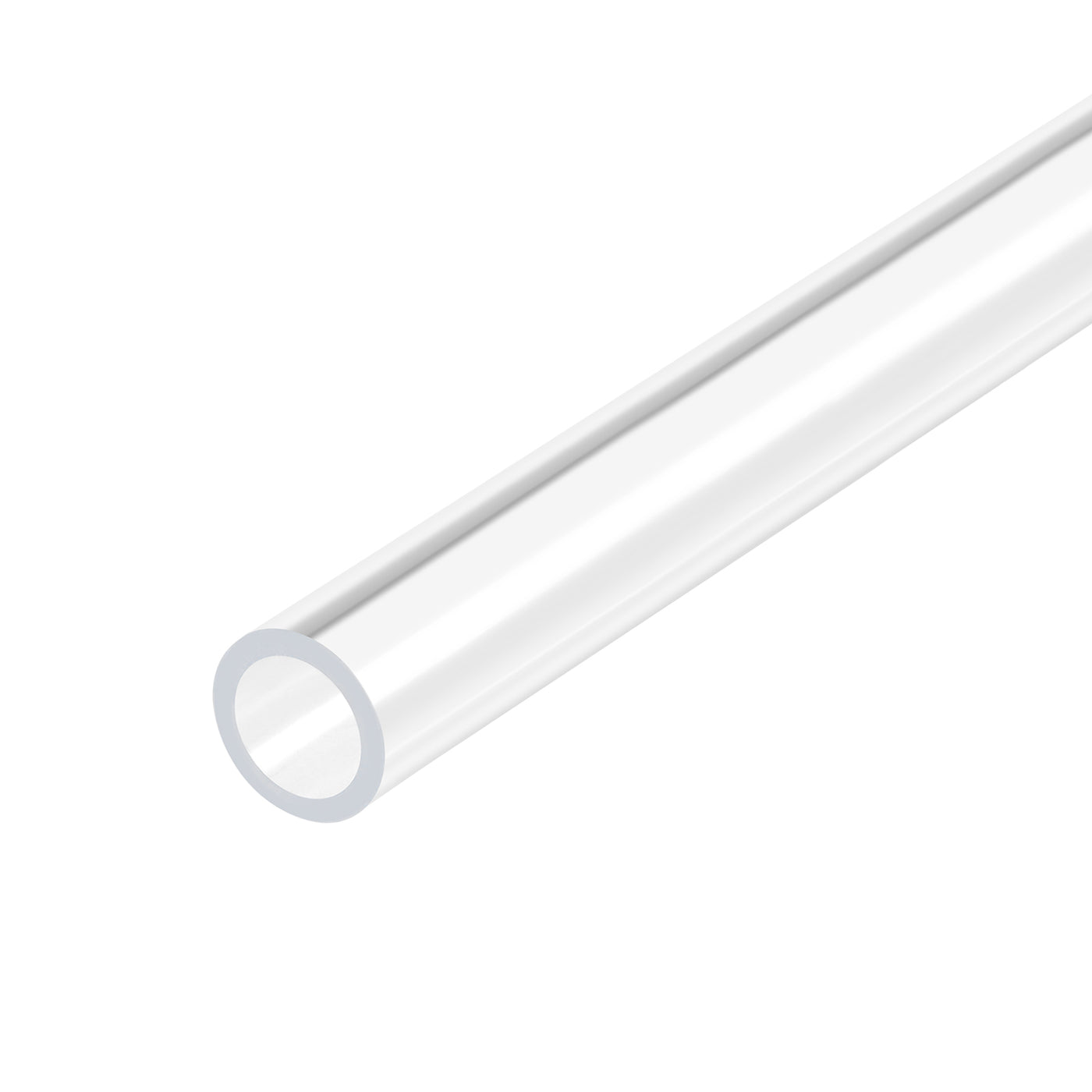 Harfington Acrylic Pipe Rigid Round Tubes for Lamps and Lanterns Water Cooling System
