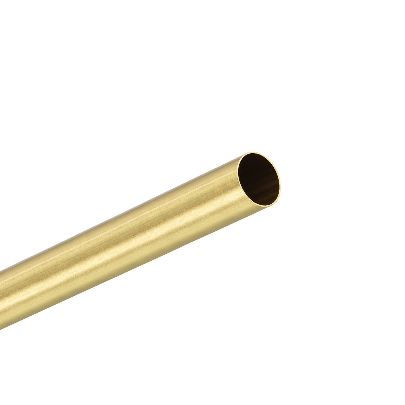 Uxcell Uxcell Brass Round Tube 9.5mm OD 0.25mm Wall Thickness 300mm Length Pipe Tubing 4 Pcs