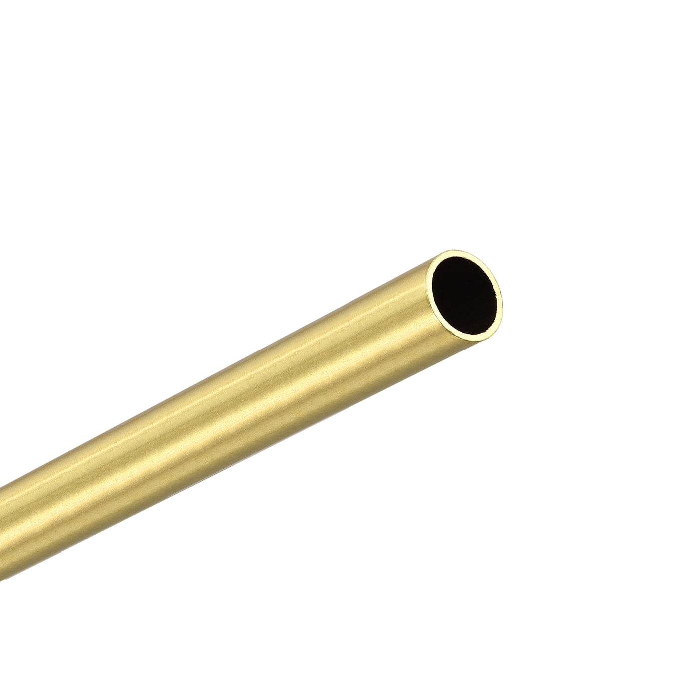 Uxcell Uxcell Brass Round Tube 9.5mm OD 0.25mm Wall Thickness 300mm Length Pipe Tubing 3 Pcs