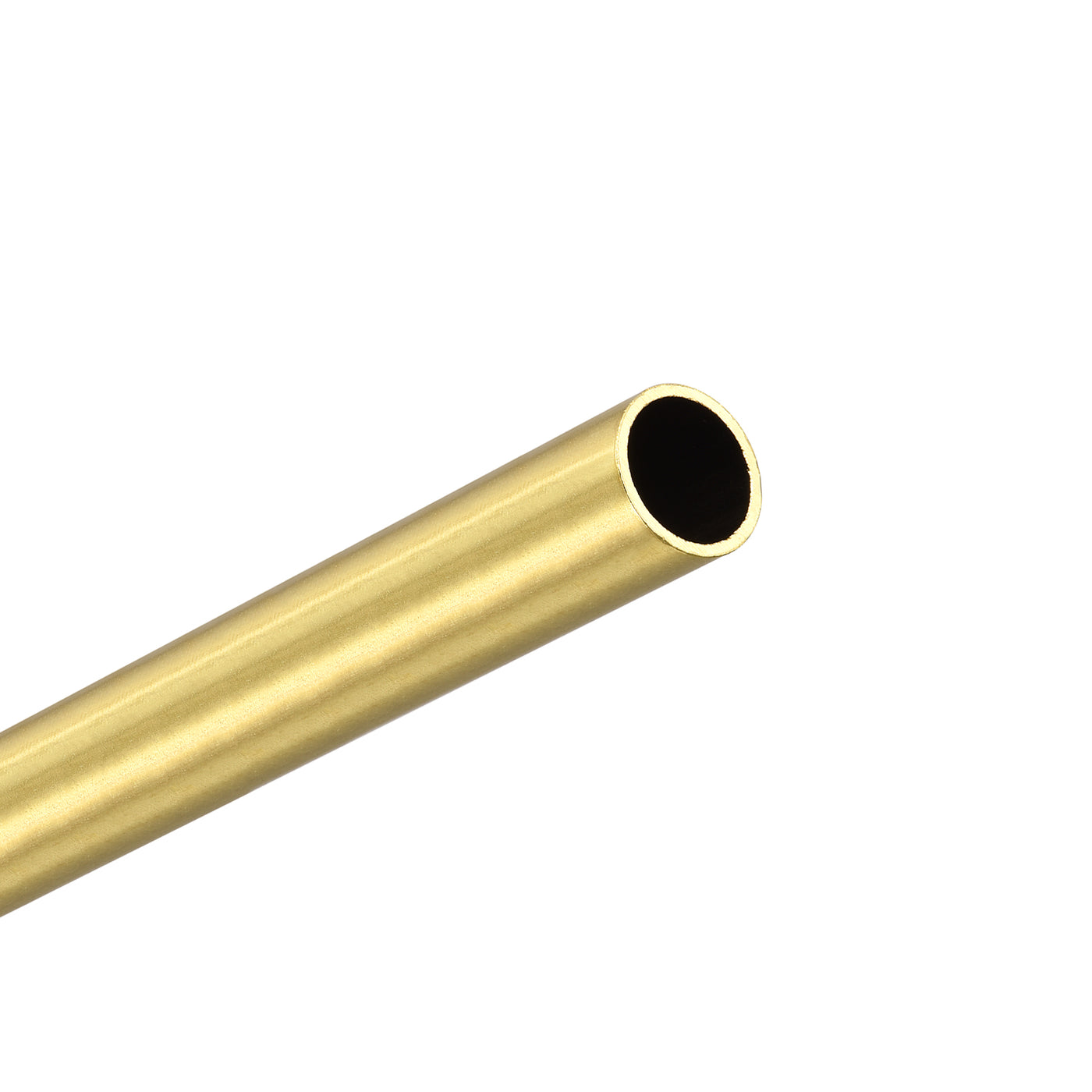 Uxcell Uxcell Brass Round Tube 9.5mm OD 0.25mm Wall Thickness 300mm Length Pipe Tubing 3 Pcs