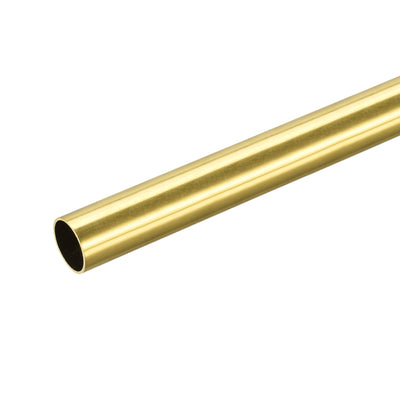 Harfington Uxcell Brass Round Tube 19mm OD 1mm Wall Thickness 200mm Length Pipe Tubing