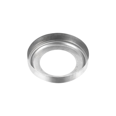 Harfington Uxcell Round Escutcheon Plate, 12pcs 68 x 14mm 304 Stainless Steel Water Pipe Cover for 19.5mm Diameter Pipe