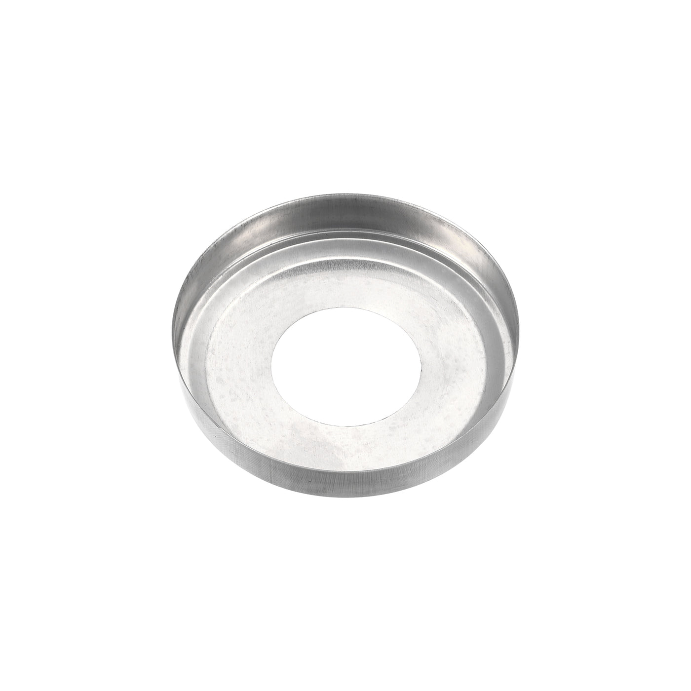 Uxcell Uxcell Round Escutcheon Plate, 12pcs 68 x 14mm 304 Stainless Steel Water Pipe Cover for 19.5mm Diameter Pipe