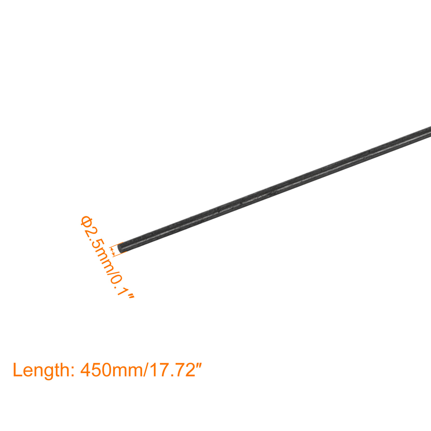 Harfington Carbon Fiber Rod for Wing Tube