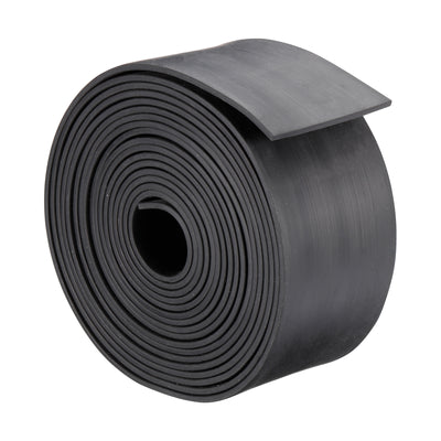 Harfington Uxcell Solid Rubber Strips Neoprene Sheets Rolls 1/8"T x 1.77"W x 157.48"L