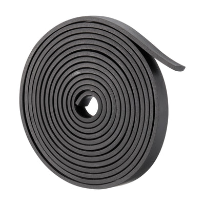 Harfington Uxcell Solid Rubber Strips Neoprene Sheets Rolls 3/16"T x 2.17"W x 39.4"L