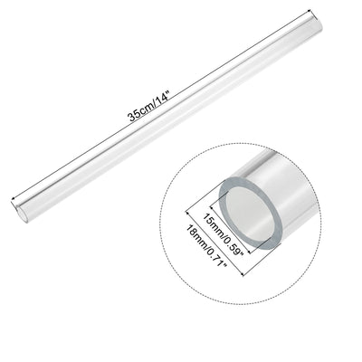 Harfington Acrylic Pipe Rigid Tube for Lamp and Lanterns, Water Cooling System