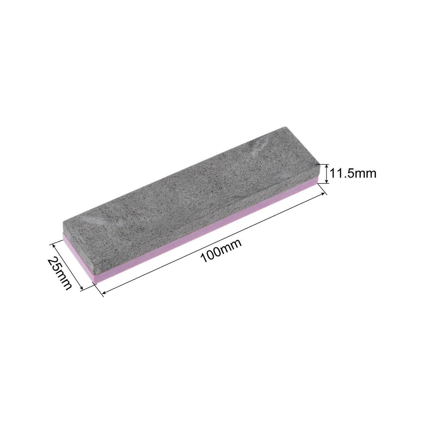 Uxcell Uxcell Sharpening Stones 1500/3000 Grit 2 Side Combination Whetstone 100x25x11.5mm