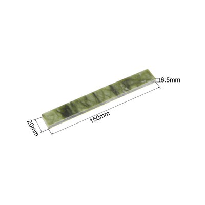 Harfington Uxcell Sharpening Stones 10000 Grit Green Agate Whetstone 100mm x 25mm x 6mm