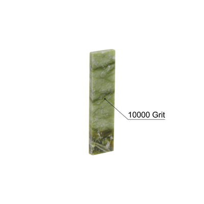 Harfington Uxcell Sharpening Stones 10000 Grit Green Agate Whetstone 100mm x 25mm x 6mm