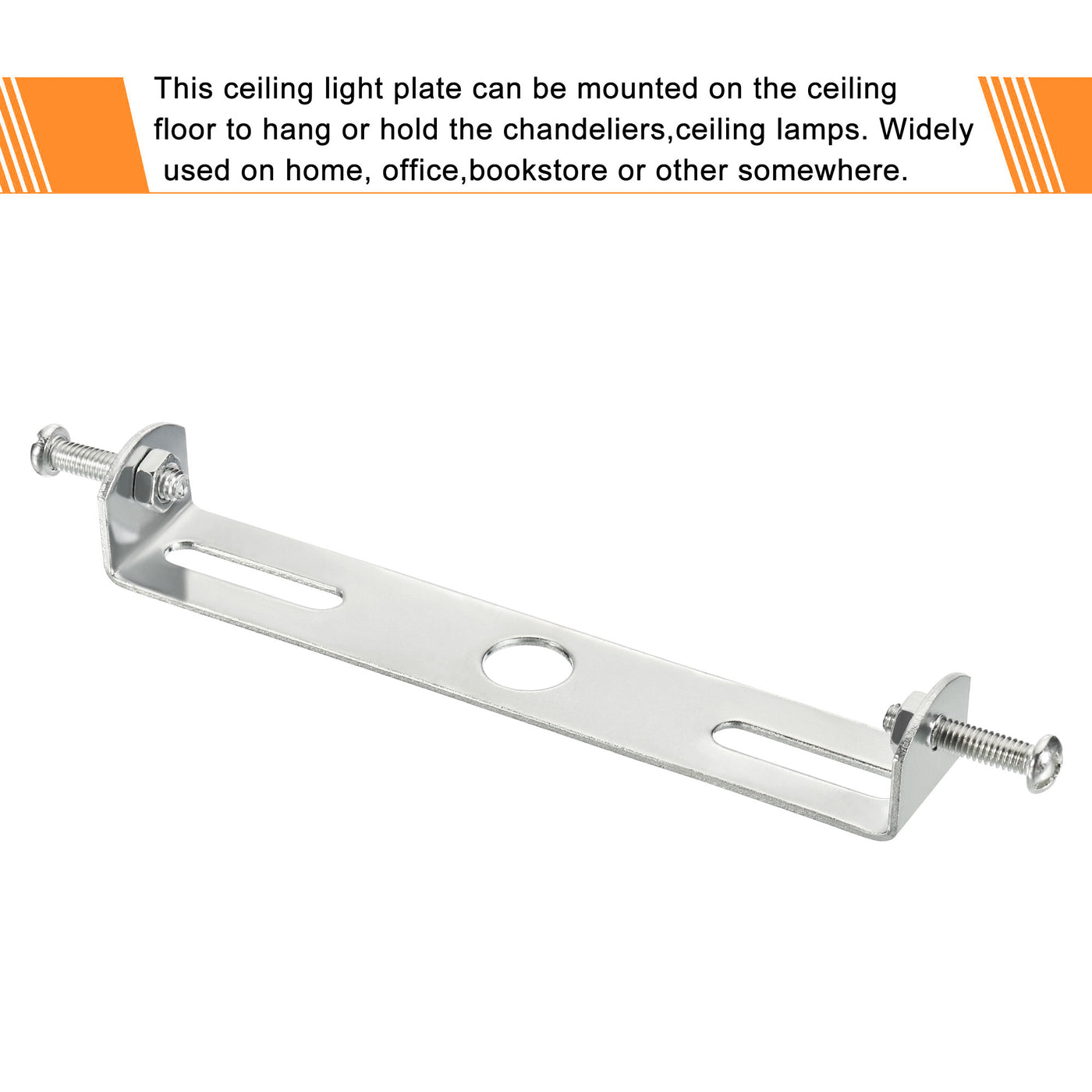 Harfington Ceiling Light Plate, Lighting Fixture Mounting Bracket for Home Office Chandeliers