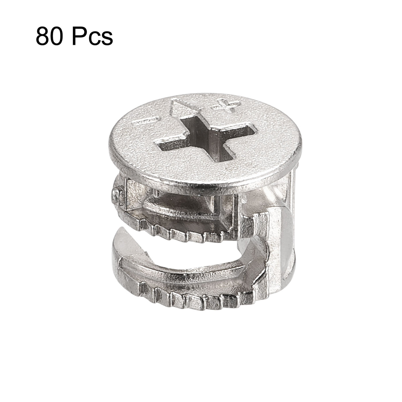 Uxcell Uxcell Cam Lock Nut for Furniture, 12pcs 14.6x11.3mm Joint Connector Locking Nuts