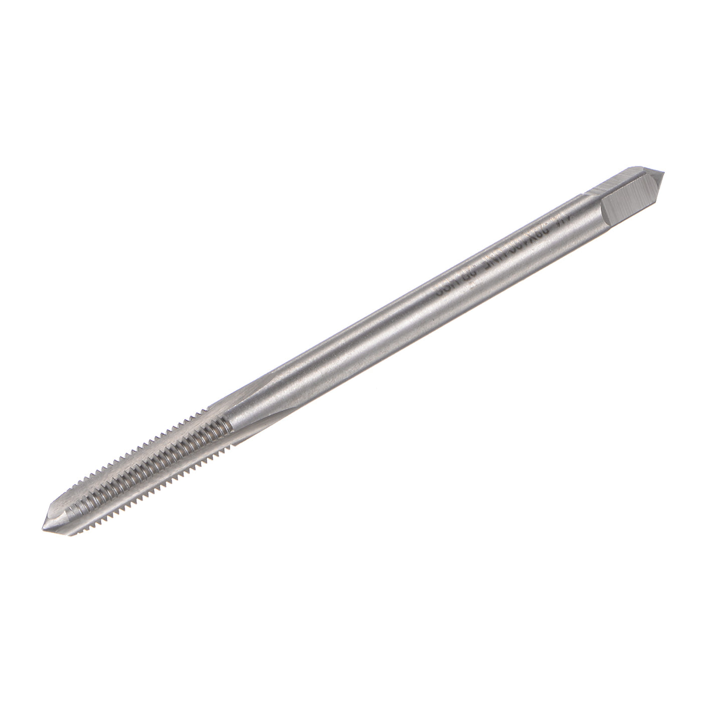 Uxcell Uxcell 1/4-28 UNF High Speed Steel 4" Length 3 Straight Flute Machine Screw Thread Tap