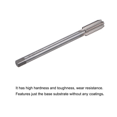 Harfington Uxcell 9/16-12 UNC High Speed Steel 5" Length 4 Straight Flute Machine Screw Thread Tap