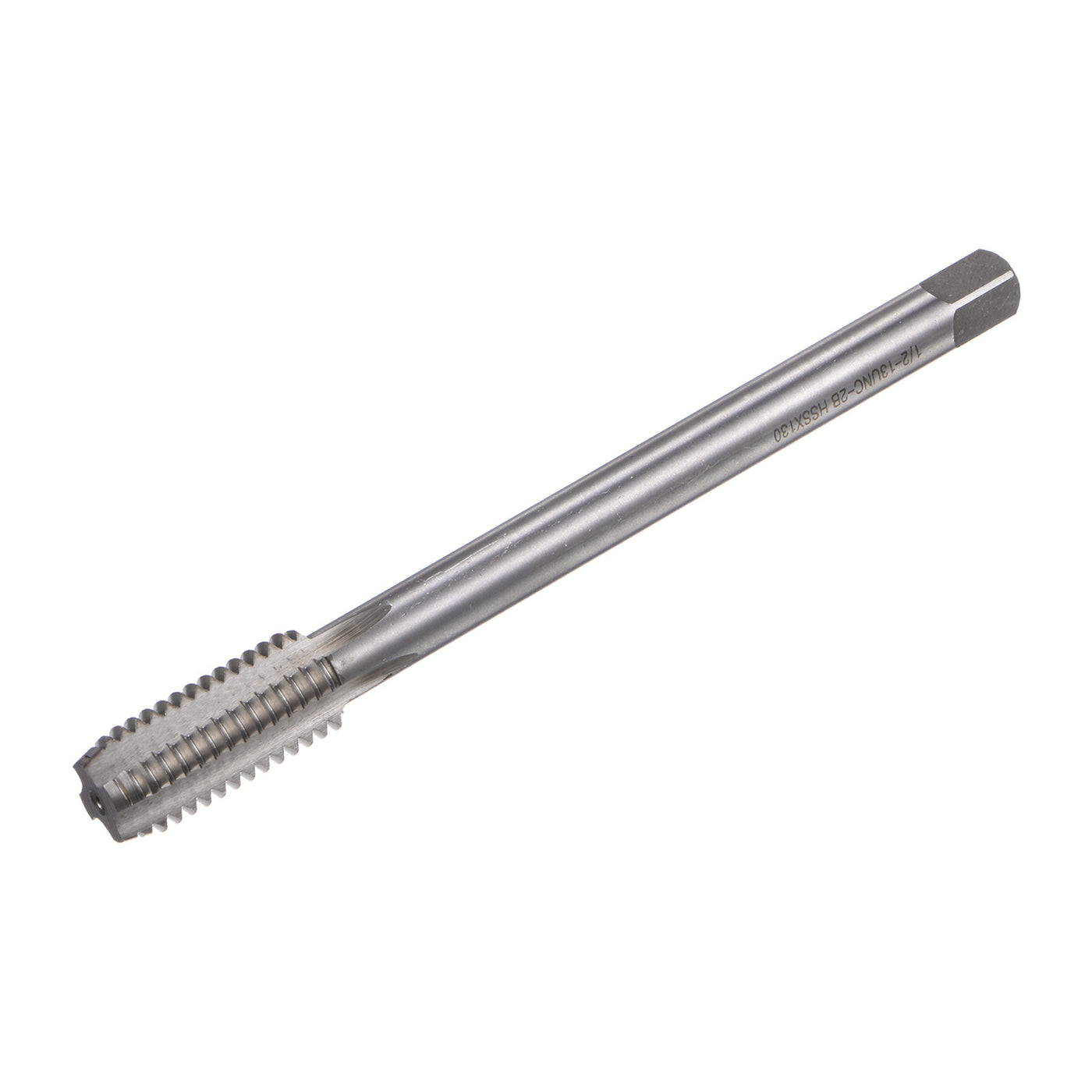 Uxcell Uxcell 9/16-12 UNC High Speed Steel 5" Length 4 Straight Flute Machine Screw Thread Tap