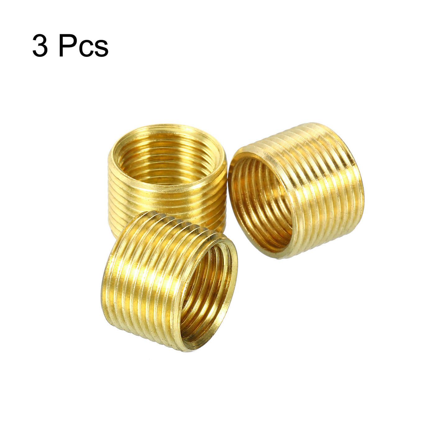 Thread Reducing Nuts Insert Brass Adapters Long Pipe Fitting Conversion ...