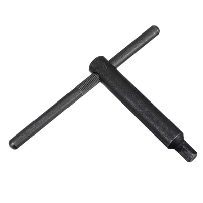 Harfington Uxcell Lathe Chuck Wrench, 14mm Square Head Key Spanner Tool (L200x220mm)