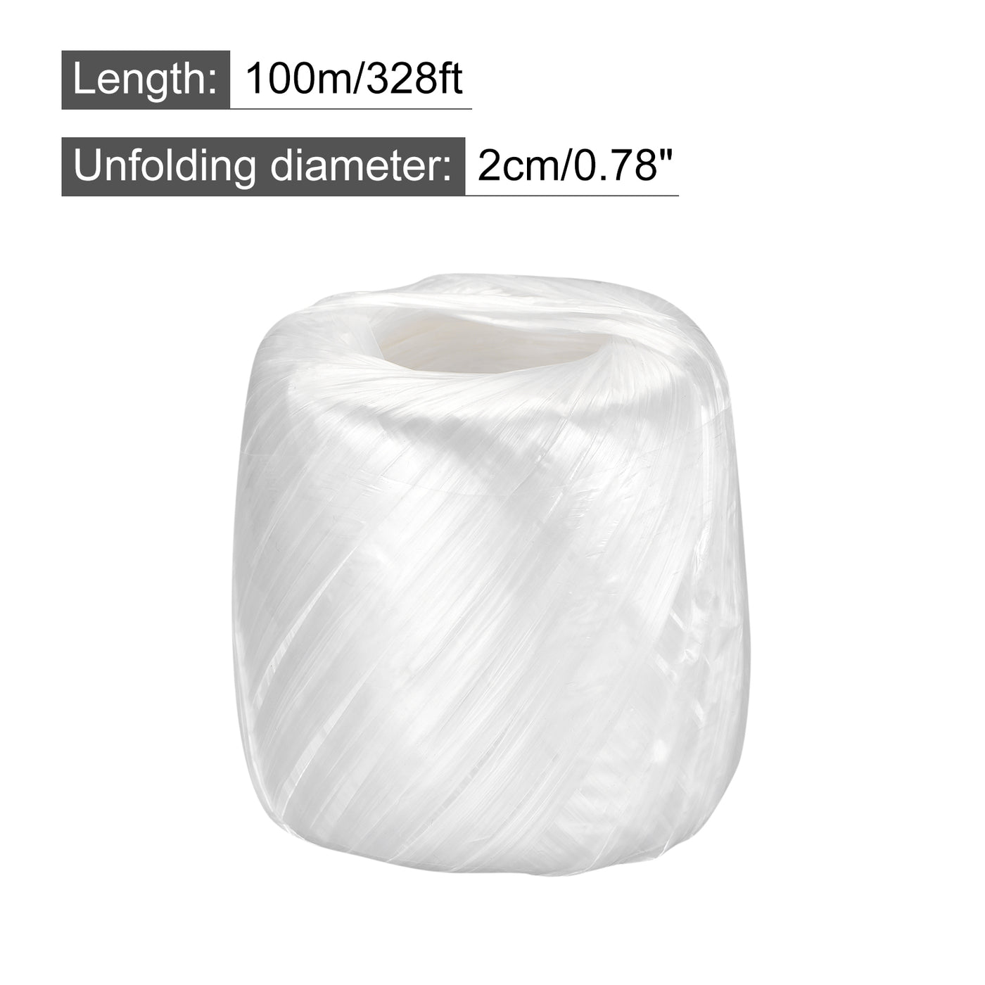 Harfington Polyester Nylon Plastic Rope Twine ,Household Bundled for Packing