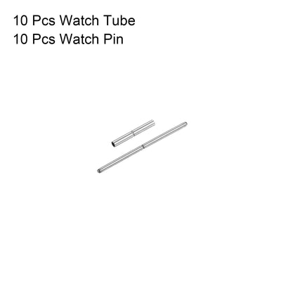 Harfington Watch Strap Tubes Pins, Stainless Steel Connecting Shaft for Watch Band