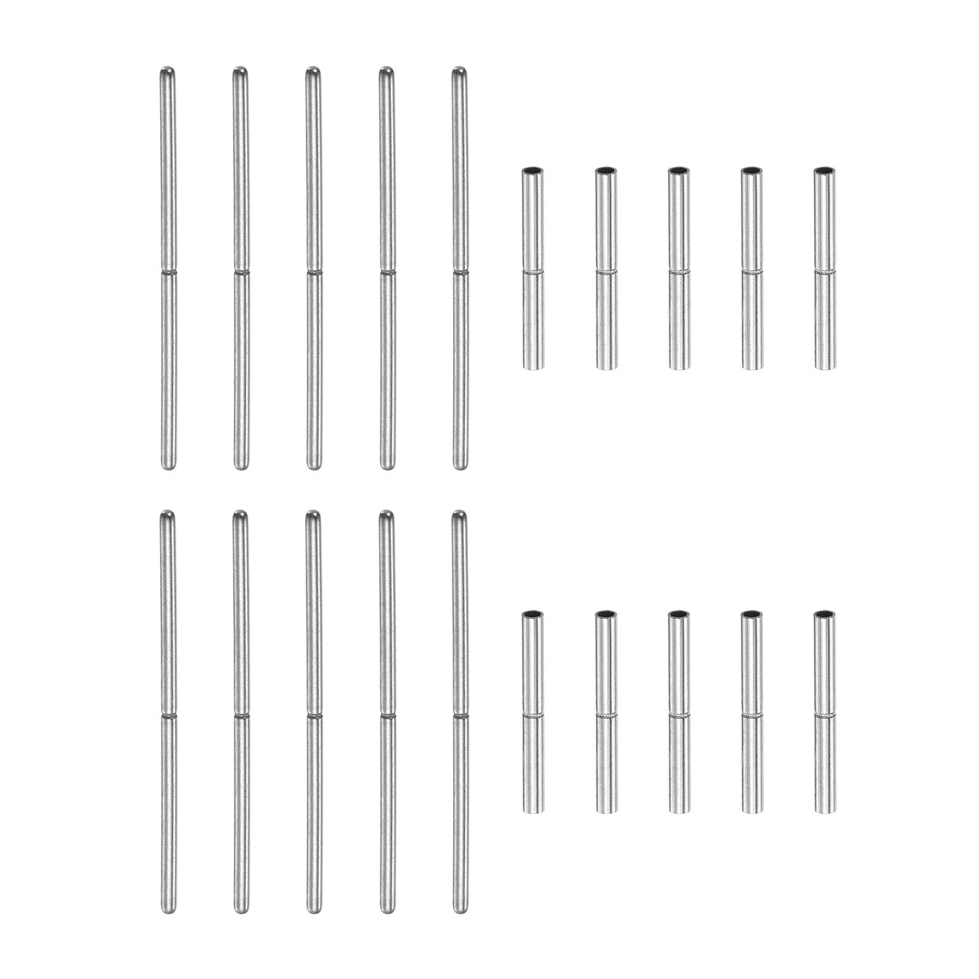 Harfington Watch Strap Tubes Pins, Stainless Steel Connecting Shaft for Watch Band