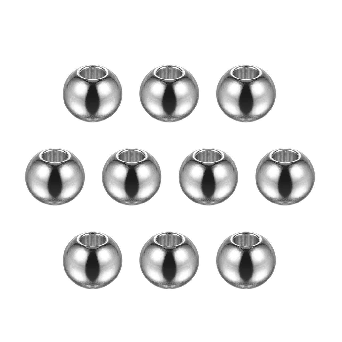 Harfington Beads Stainless Steel Bead for DIY Crafts