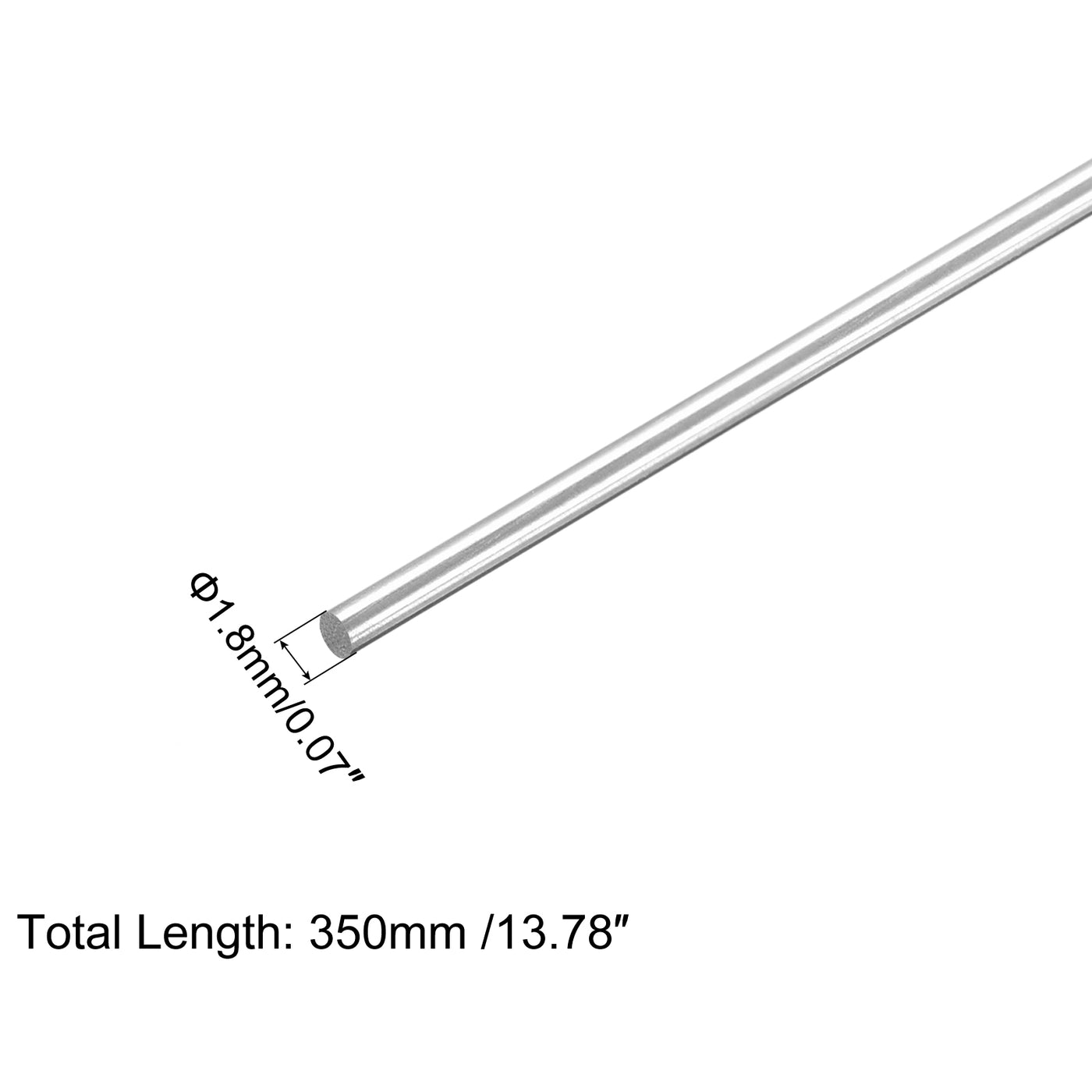 Harfington 304 Stainless Steel Round Rods for RC Model Rods