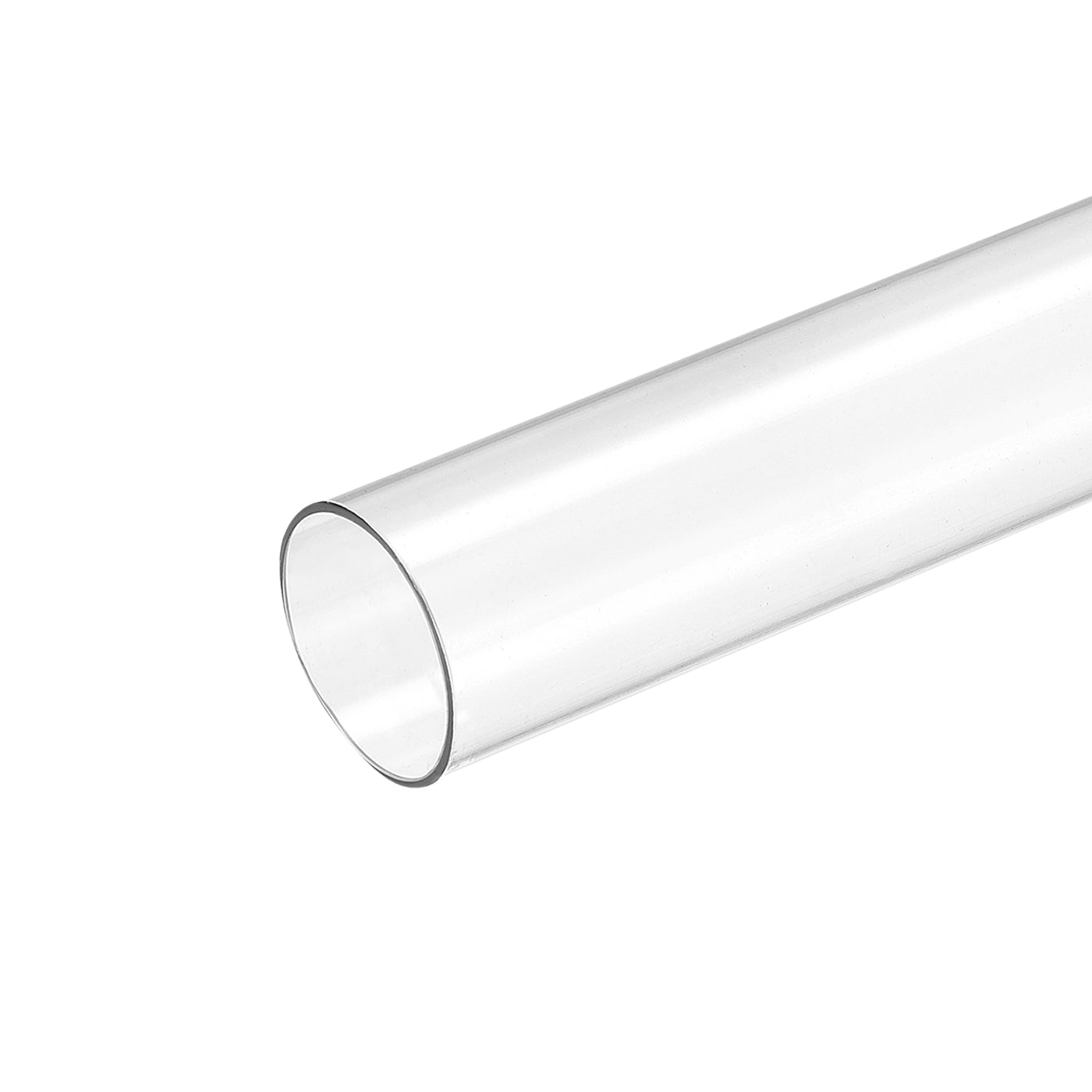 Harfington Plastic Pipe Rigid Polycarbonate Round Tubes High Impact for Lighting Model, Water Plumbing