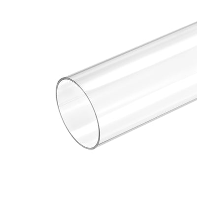 Harfington Plastic Pipe Rigid Polycarbonate Round Tubing High Impact for Lighting, Models, Water Plumbing