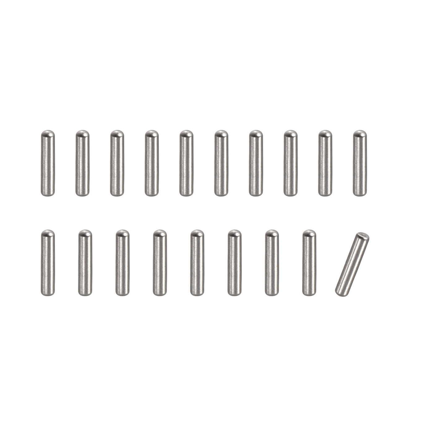 thumbnail image 2 of 20Pcs 8mm X 40mm Dowel Pins, 304 Stainless Steel Shelf Support Peg Pin 2 of 11