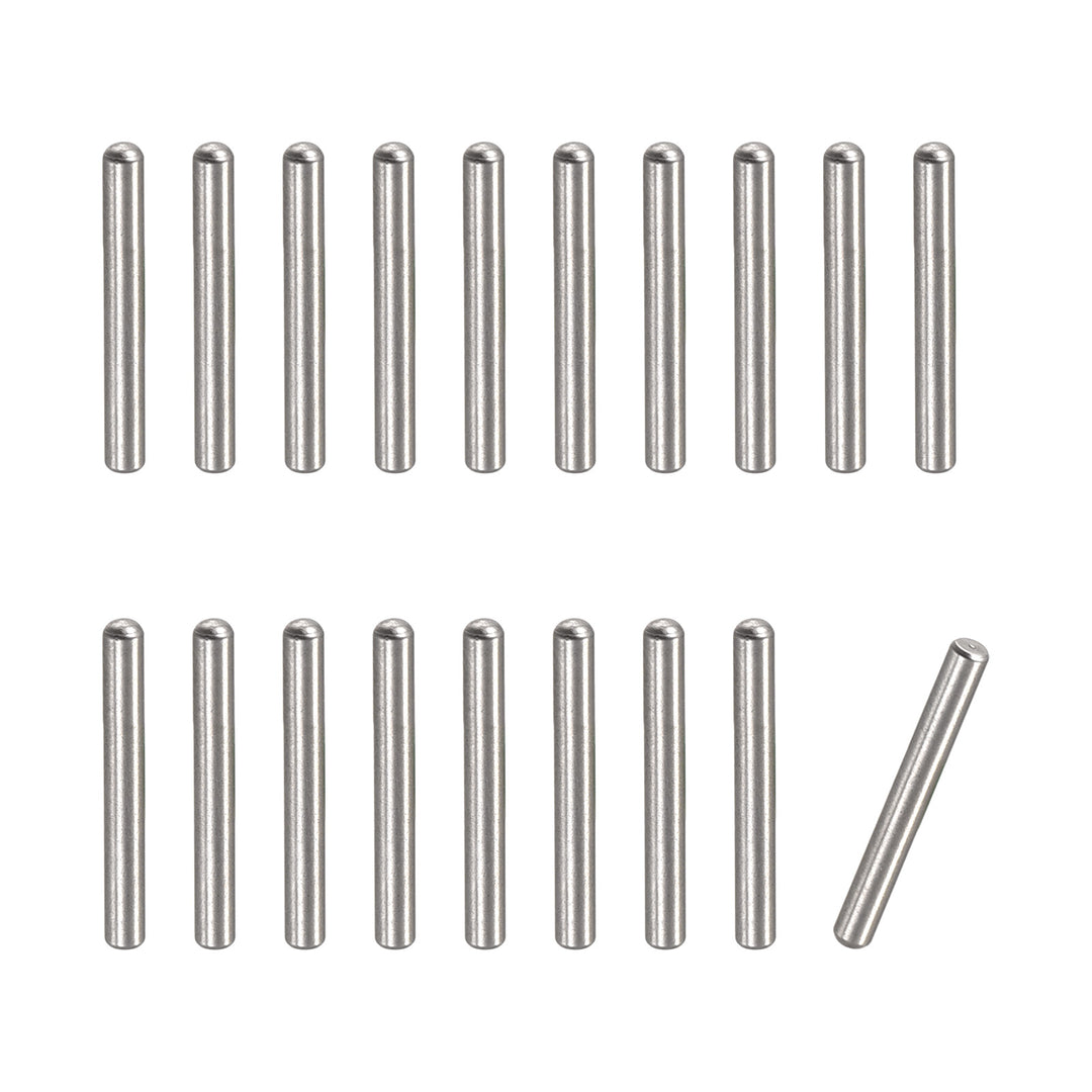 304 Stainless Steel Dowel Pins - 15pcs 3mm X 50mm Cylinder Pins For Woodworking & Metal Applications