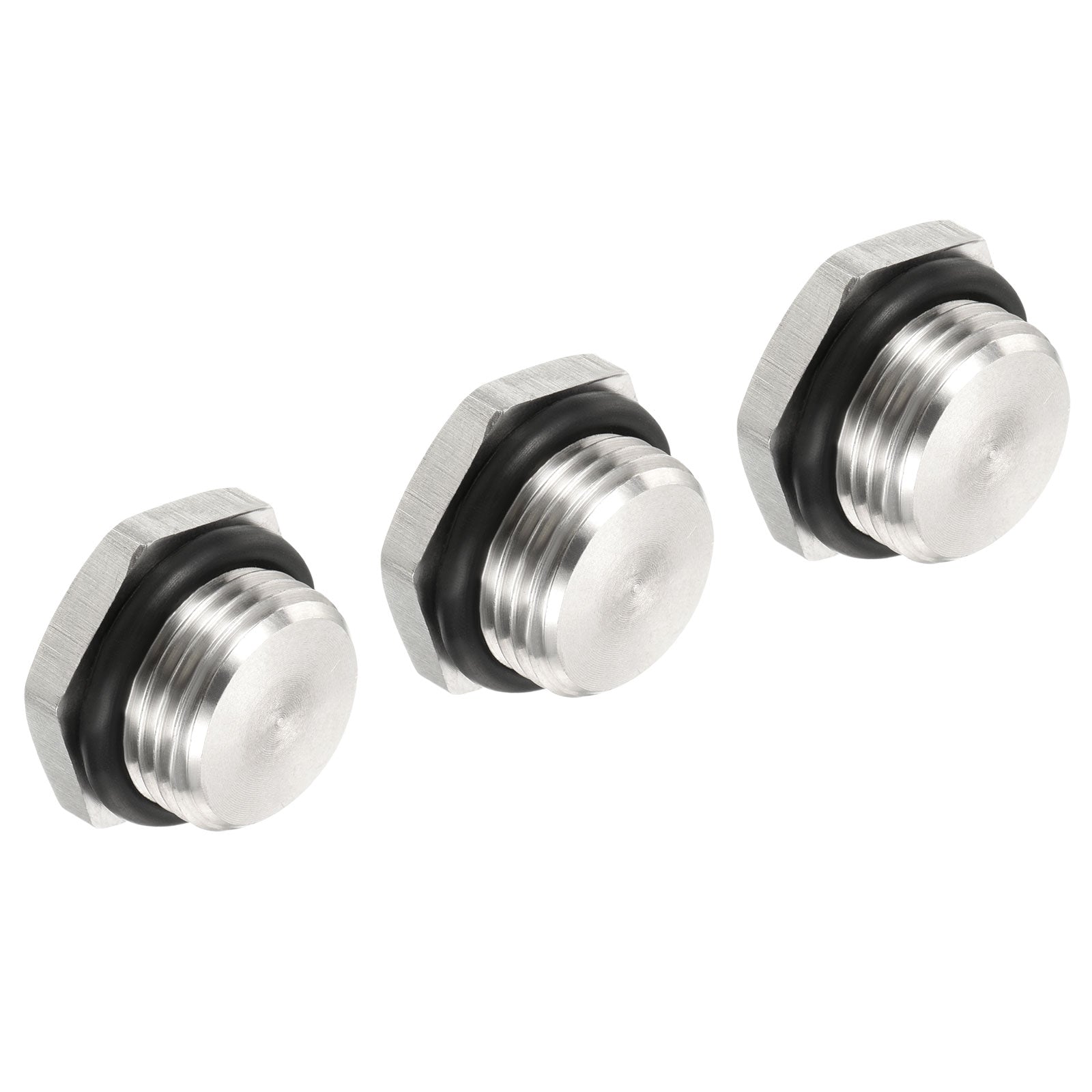 Male Plug, Waterproof Dustproof Stainless Steel Thread Hex Head Socket ...