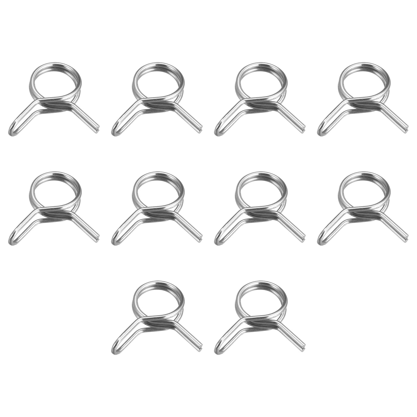 Double Wire Spring Hose Clamp 304 Stainless Steel Hose Fuel Line ...