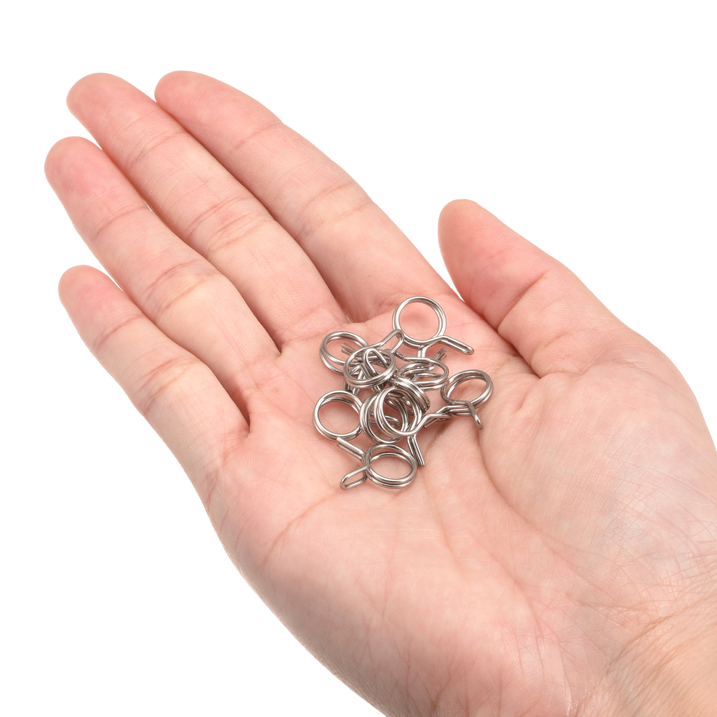 Double Wire Spring Hose Clamp, 304 Stainless Steel Inner Dia Fit OD ...