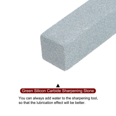 Harfington Sharpening Stones Rectangle Silicon Carbide Polishing Whetstone