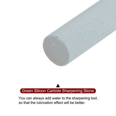 Harfington Sharpening Stones Round Silicon Carbide Polishing Whetstone