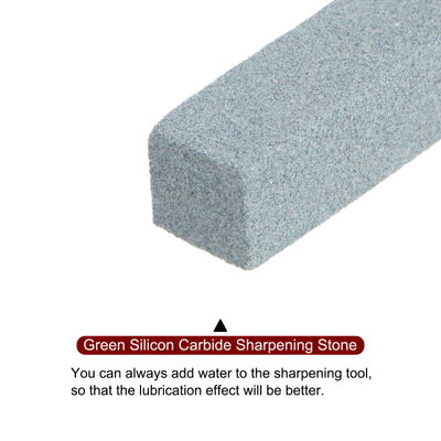 Harfington Sharpening Stone Rectangle Silicon Carbide Whetstone