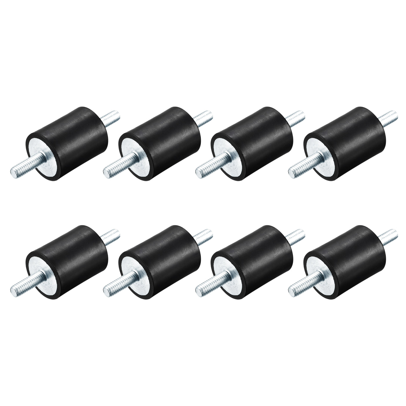 uxcell Uxcell Rubber Mounts Anti Isolator Studs Shock Absorber, Male