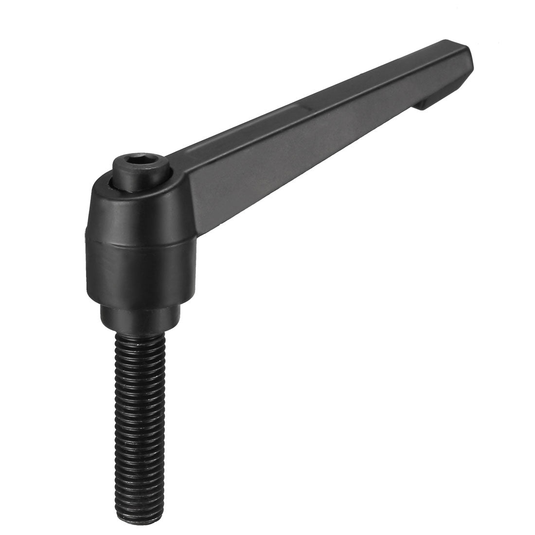 Uxcell M10 x 25mm Thread Push Button Ratchet Level Adjustable Handle ...