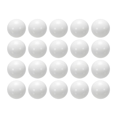 Harfington Uxcell 7mm POM Coin Ring Making Balls, Plastic Bearing Ball 20pcs