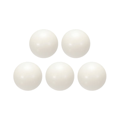 Harfington Uxcell 3/4-inch PA Nylon Solid Plastic Balls, Precision Bearing Ball 5pcs