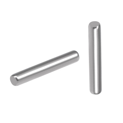 Harfington Uxcell 100Pcs Dowel Pin 304 Stainless Steel Shelf Support Pin Fasten Elements Silver Tone