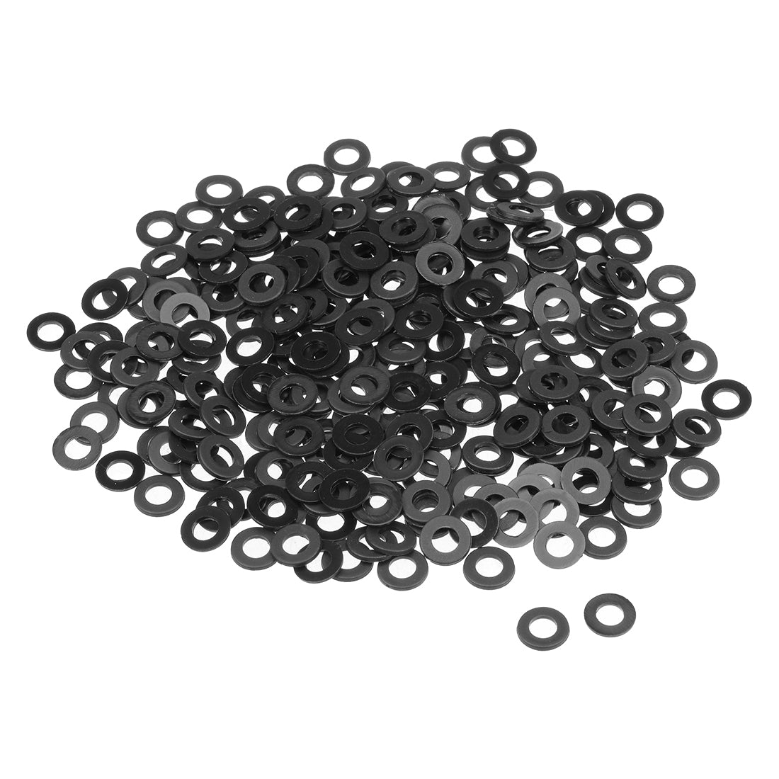 uxcell Uxcell Nylon Flat Washers for Screw Bolt OD Thick 300 Pieces
