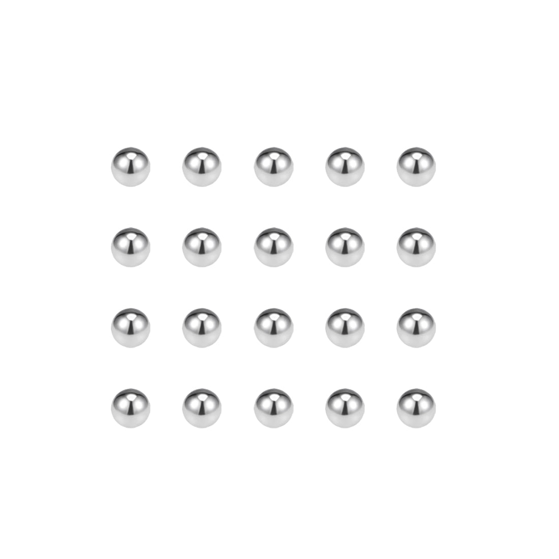 uxcell Uxcell Bearing Balls Metric 304 Stainless Steel G100 Precision Balls Hardware
