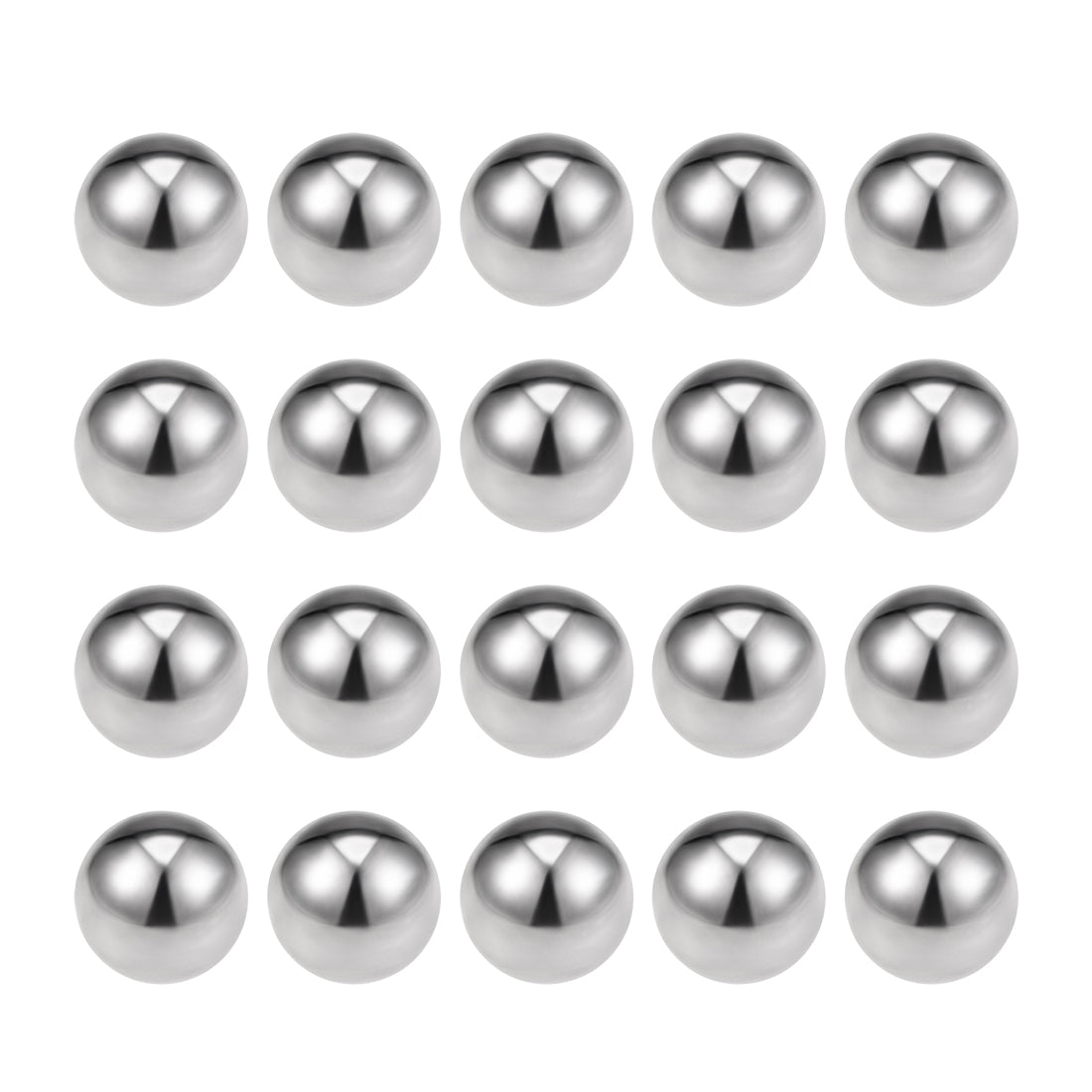 Uxcell Uxcell 1/4" Bearing Balls 316L Stainless Steel G100 Precision Balls 100pcs
