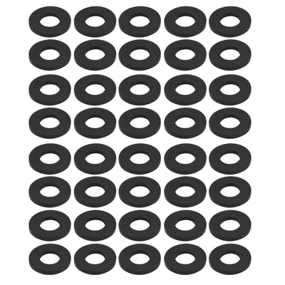 Harfington Uxcell Nitrile Rubber Flat Washers for Screw Bolt Thick Assortment Pack of 30
