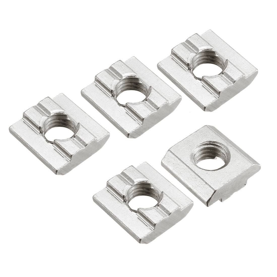 Uxcell Uxcell Slide in T-Nut, M8 Threaded for 3030 Series Aluminum Extrusions Profile 15pcs