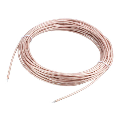 Harfington Uxcell Low Loss RF Coaxial Cable Connection Coax Wire RG-179 10m